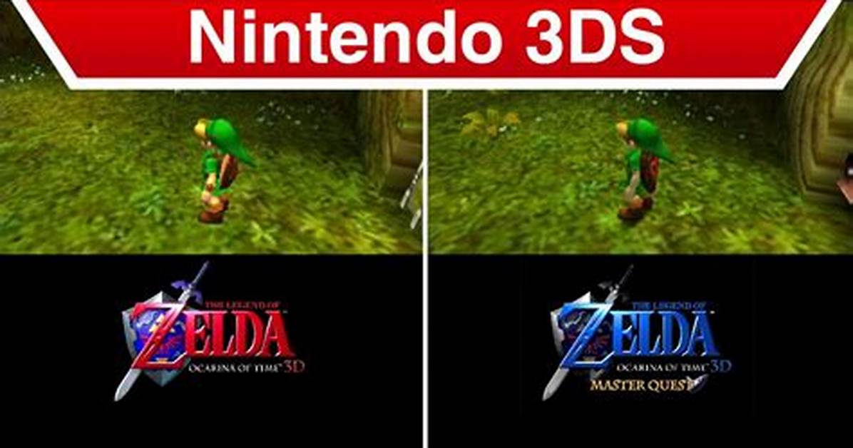 3Ds Version Differences - the Legend of Zelda: Ocarina of Time Guide ·