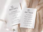 All the Details of His Wedding