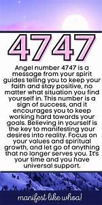 Angel Number 4747 - Deeper Meaning & Significance Truly Divine ·
