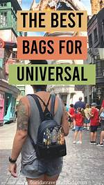 Can I Take a Bag to Universal Studios Hollywood?