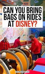 Can You Bring Bags on Rides at Universal Studios Hollywood? ·