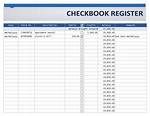 Check Register Template - Picoz