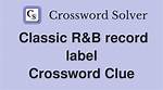Classic Record Label Crossword Clue Answer