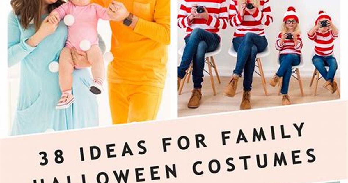 Creative and Fun Family Costumes Ideas for Every Occasion