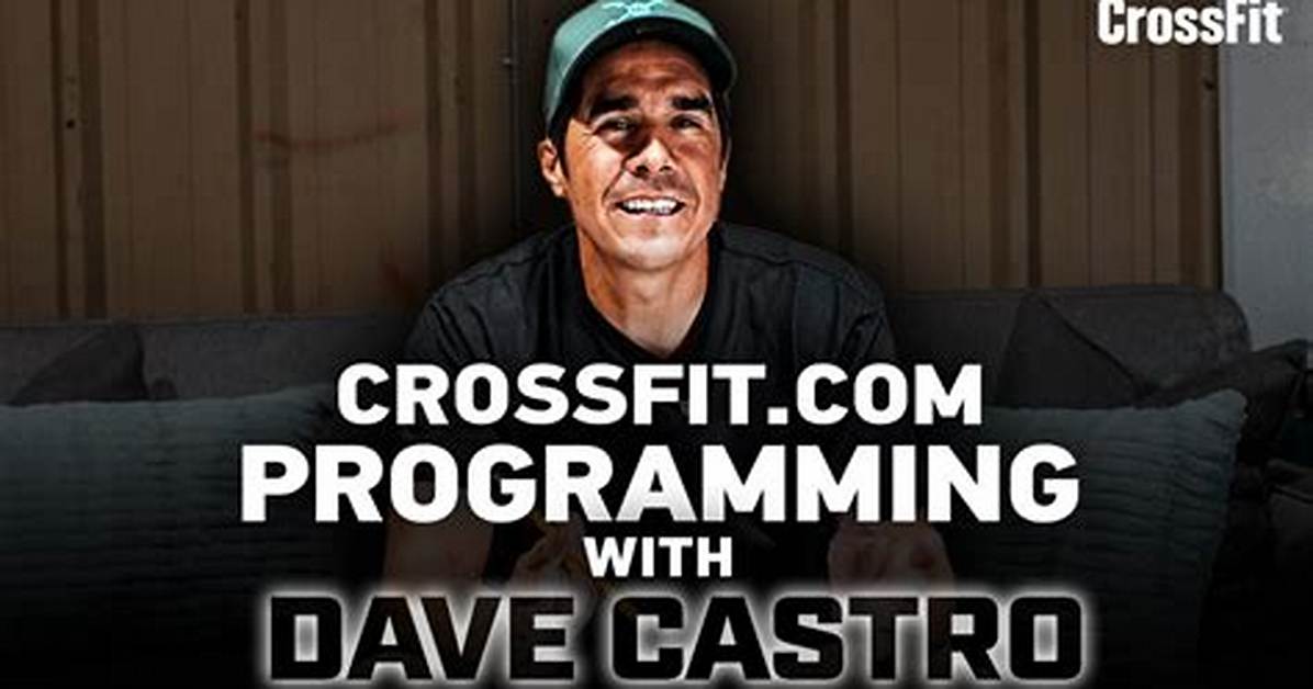 Crossfit Dave Castro Wikipedia Biography Age Height Wife