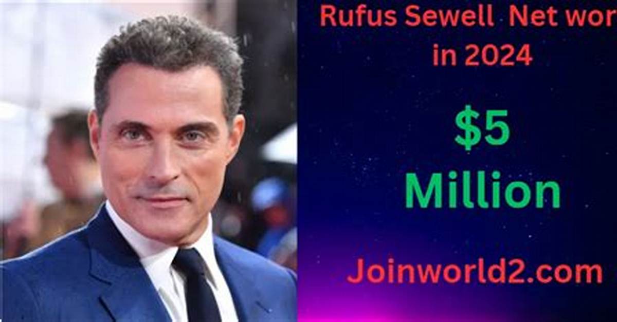 Exploring Rufus Sewell's Net Worth: a Journey Through His Career