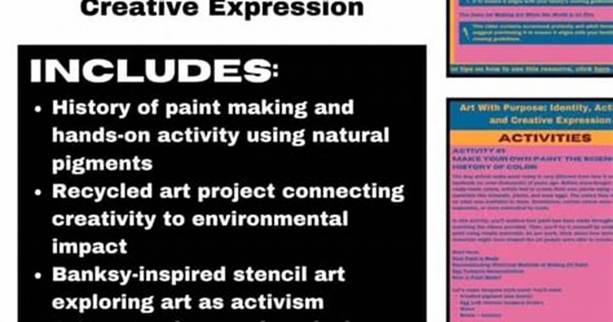 Identity, Activism, and Creative Expression