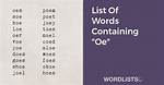 List of Words Containing 'Eis' |