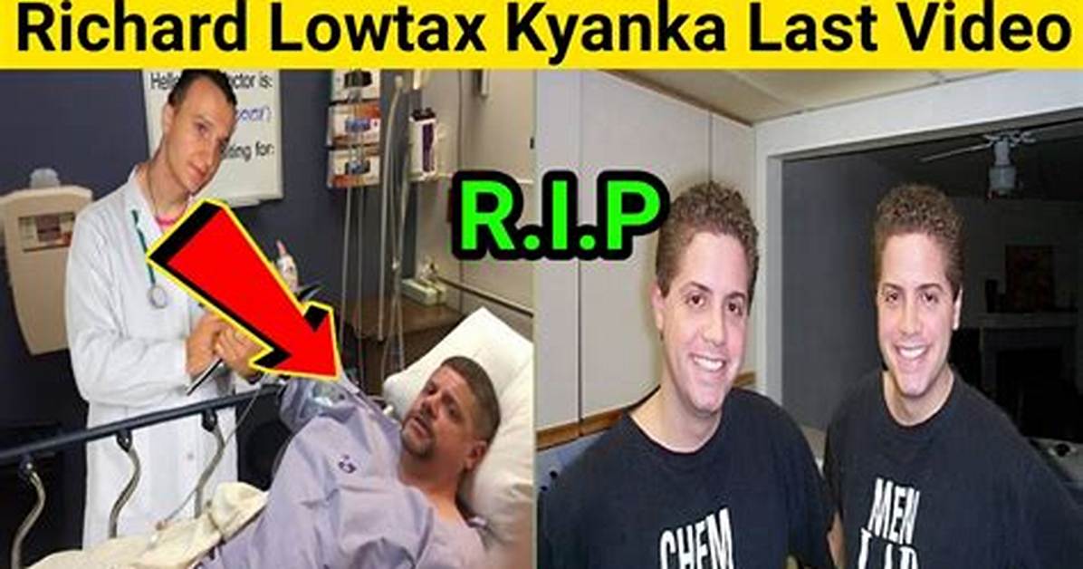 Lowtax Kyanka Death Cause: How Did Something Awful Richard Kyanka Die?