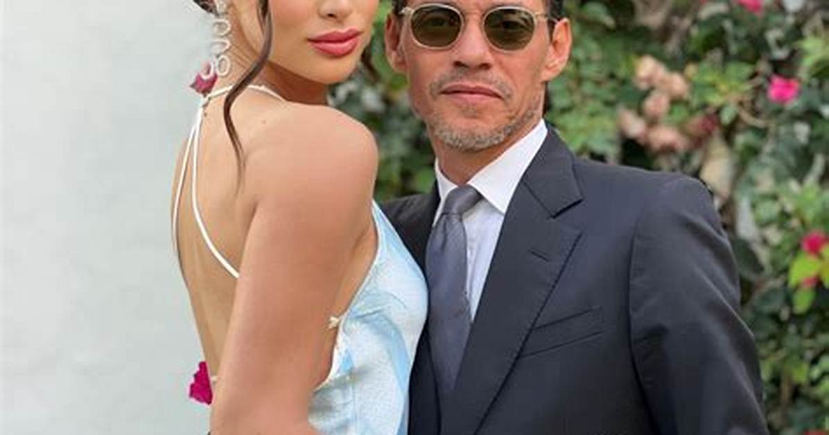 Marc Anthony Marries Nadia Ferreira in Lavish Miami Wedding ·