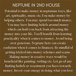 Neptune in 2Nd House Meaning: Being Practical