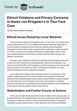 Privacy Violations and Ethical Concerns