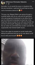 Rajaee Black Murder-Suicide Jay Black from Baltimore, What Did He Do? ·