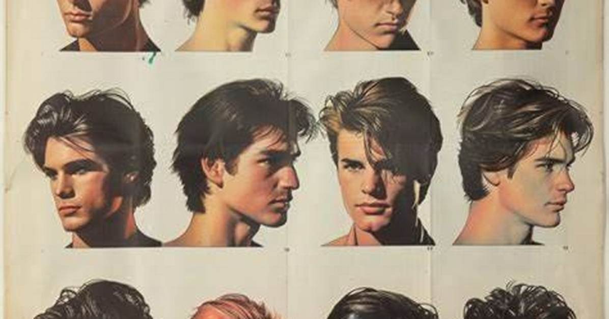 Reviving the Bold: a Journey Through 1980S Mens Haircuts