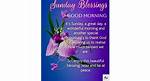 Sunday Morning Blessings: Start Your Day with Grace