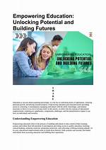 Unlocking Potential: the Journey of Cierra Education
