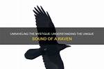 Unraveling the Mystique: Understanding the Raven and Crow Difference