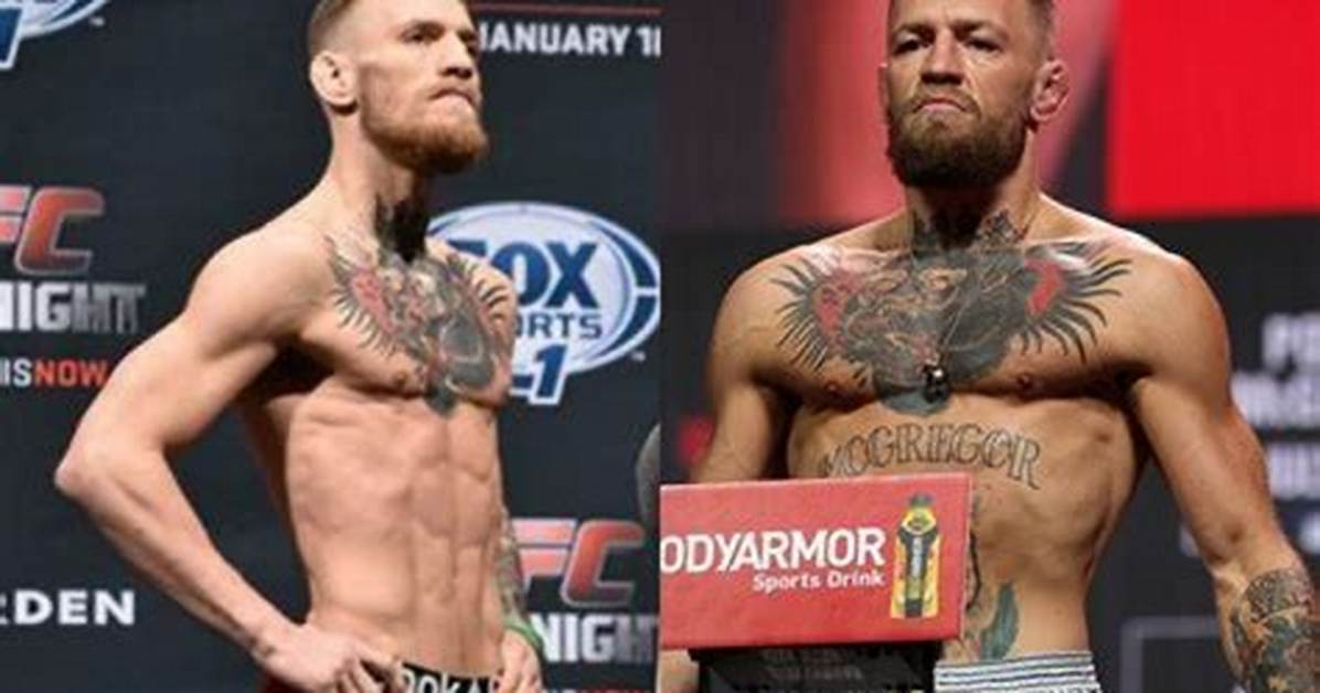 Unveiling Conor Mcgregor’s Height in Feet: a Look at the Notorious