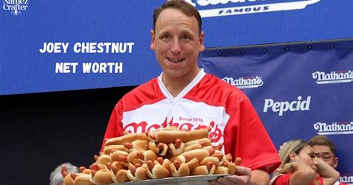Unveiling Joey Chestnut's Net Worth: Discover Surprising Details