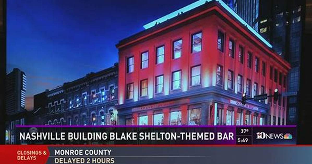 What Is Blake Sheltons Bar in Nashville Called?
