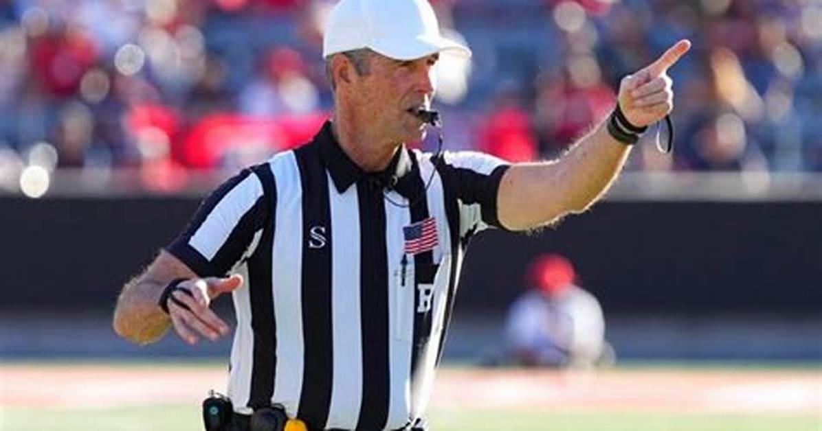 Who Is Ron Snodgrass? Ncaa Football Referee: Wiki & Career Highlights