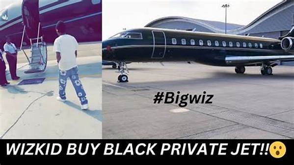 Wizkid's Private Jet: a Look into the Life of the Afrobeat Sensation