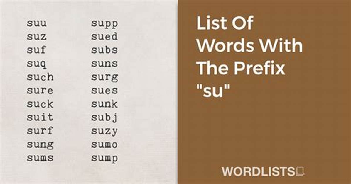 Words Created Using the Letters in 'Suh'
